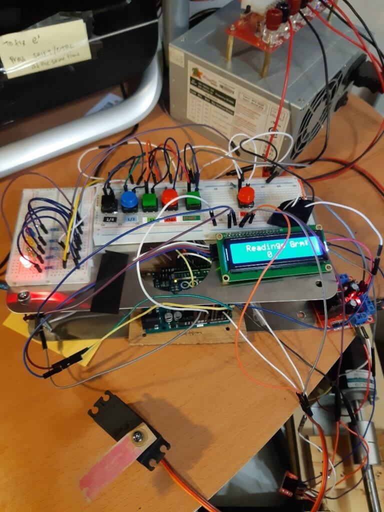 Arduino, LCD Display, Buttons